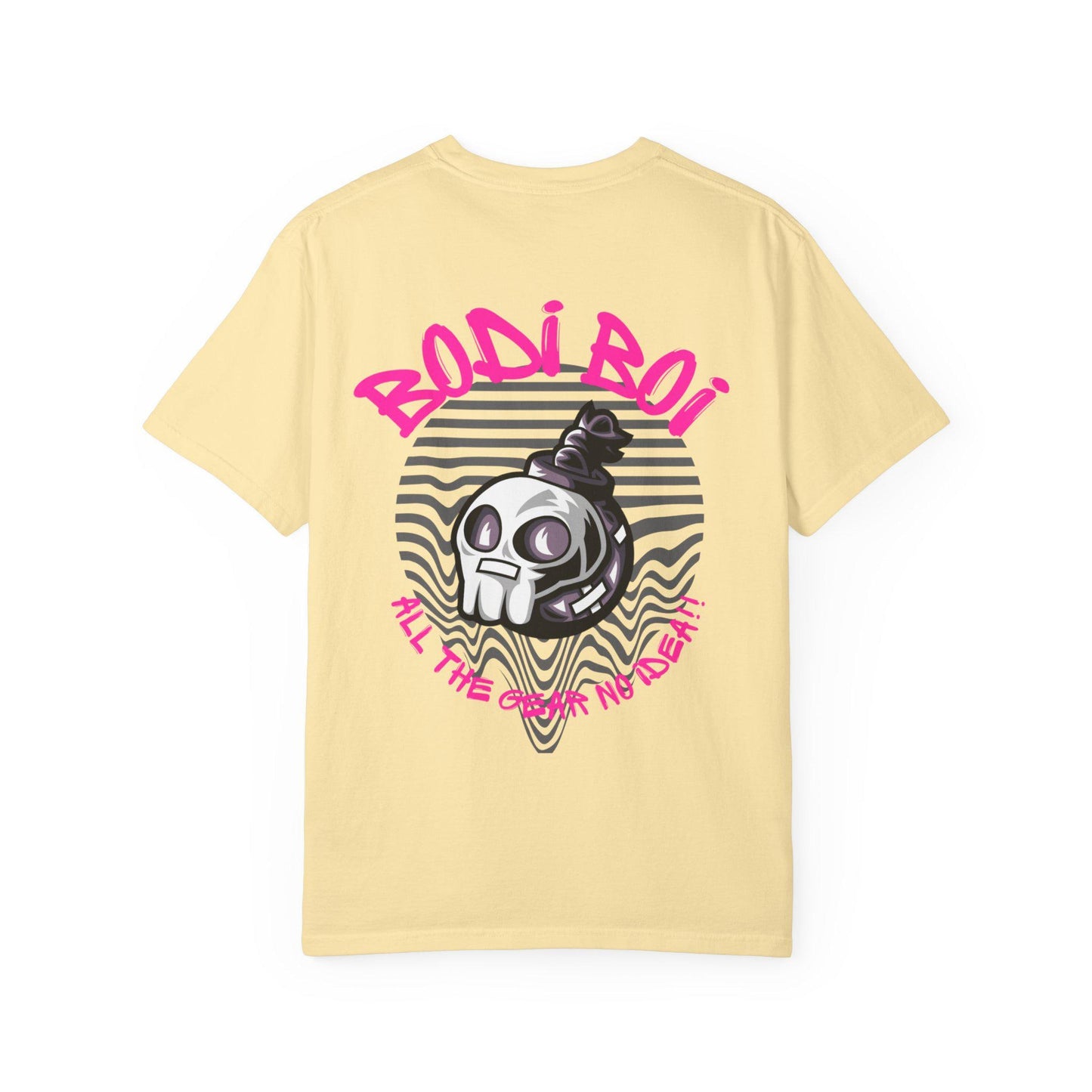 Bodi Boi Skull Graphic Unisex T-Shirt | Edgy Streetwear, Gothic Tee, Gift for Him, Halloween Apparel, Casual Wear