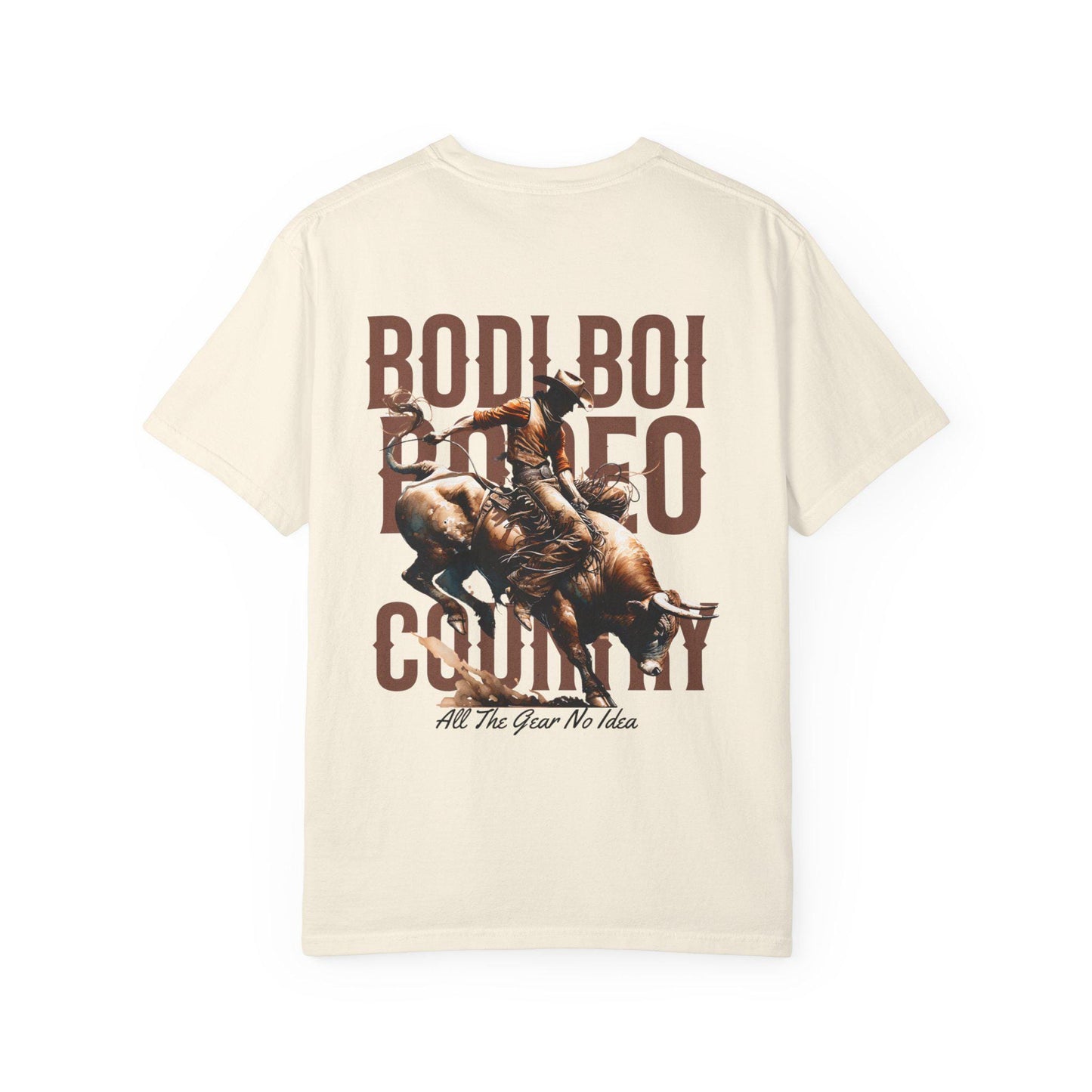 Bodi boi Rodeo T-shirt, Western Style Tee, Bod Boi T-shirt, Casual Graphic Tee, Ranch Life Apparel, Gift for Rodeo Fans