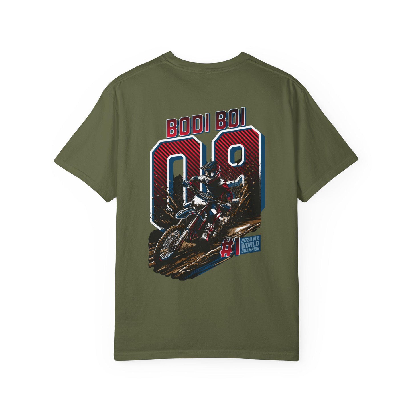 Motocross Bodi boi, Graphic Tee for Riders, Unisex Casual Wear, Perfect for Gifts & Events, Streetwear Style