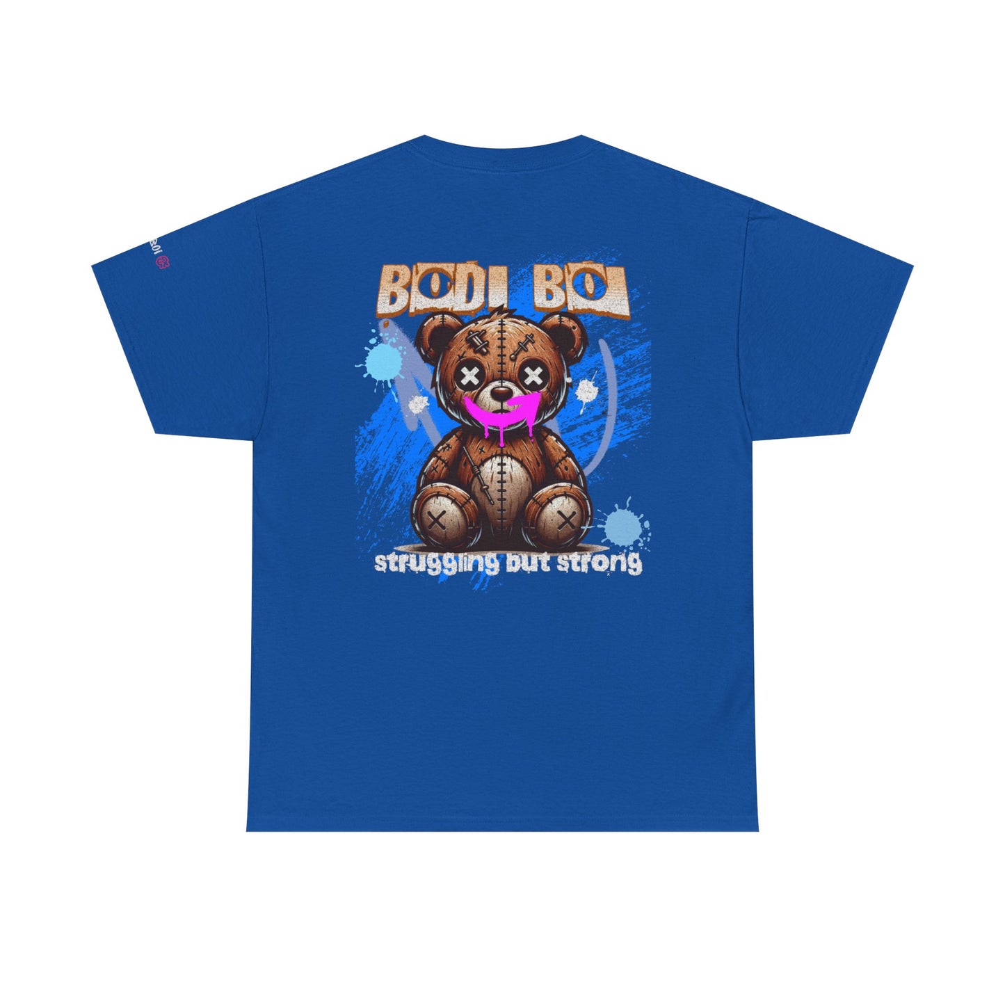 Unisex Heavy Cotton Tee with Playful Bear Design, Cute Graphic Tee for Everyday Wear, Fun Gift for Birthdays, Casual Fashion [...]