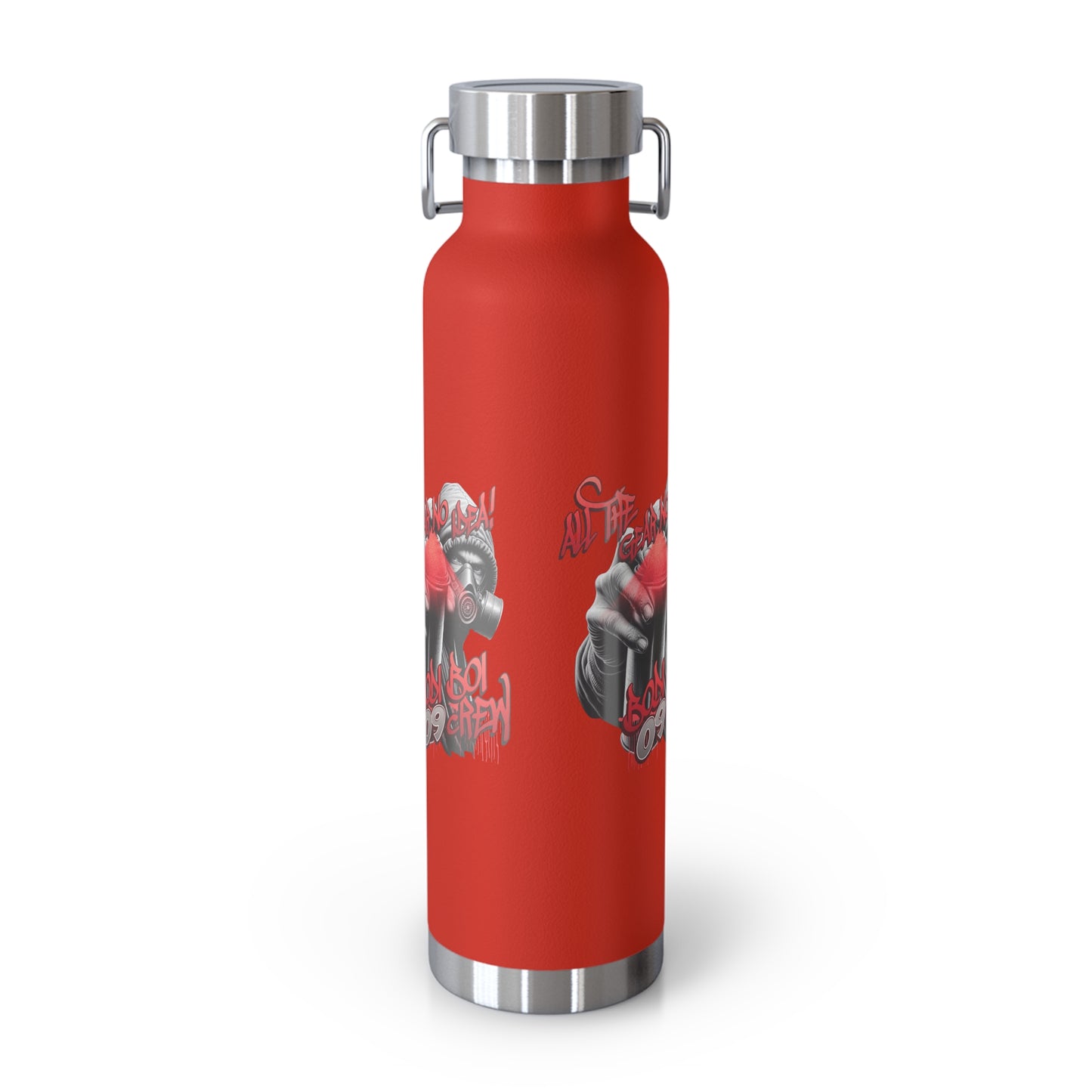 Stylish Insulated Water Bottle with Motivational Design, 22oz, Fitness Hydration, Gym Gear, Eco-Friendly Gift, Inspirational Water Bottle
