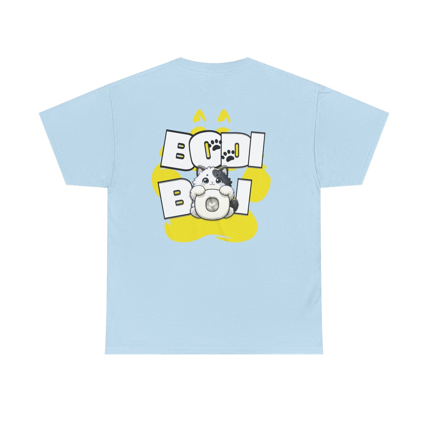 Boo Boi Unisex Heavy Cotton Tee | Cute Animal Graphic Shirt, Casual Wear, Gift for Pet Lovers, Fun T-Shirt, Unique Design