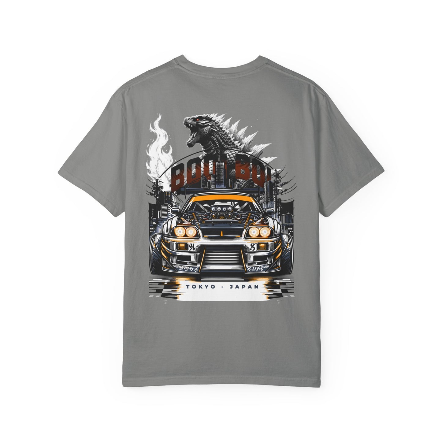 Tokyo-Inspired Unisex T-Shirt, Bodi Boi Car Design, Casual Wear, Gift for Car Lovers, Unique Graphic Tee, Streetwear Fashion, Retro Style