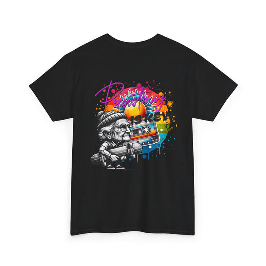Graffiti Style Unisex Tee, Street Art Shirt, Urban Fashion Top, Casual Wear Gift, Music Lover's T-shirt