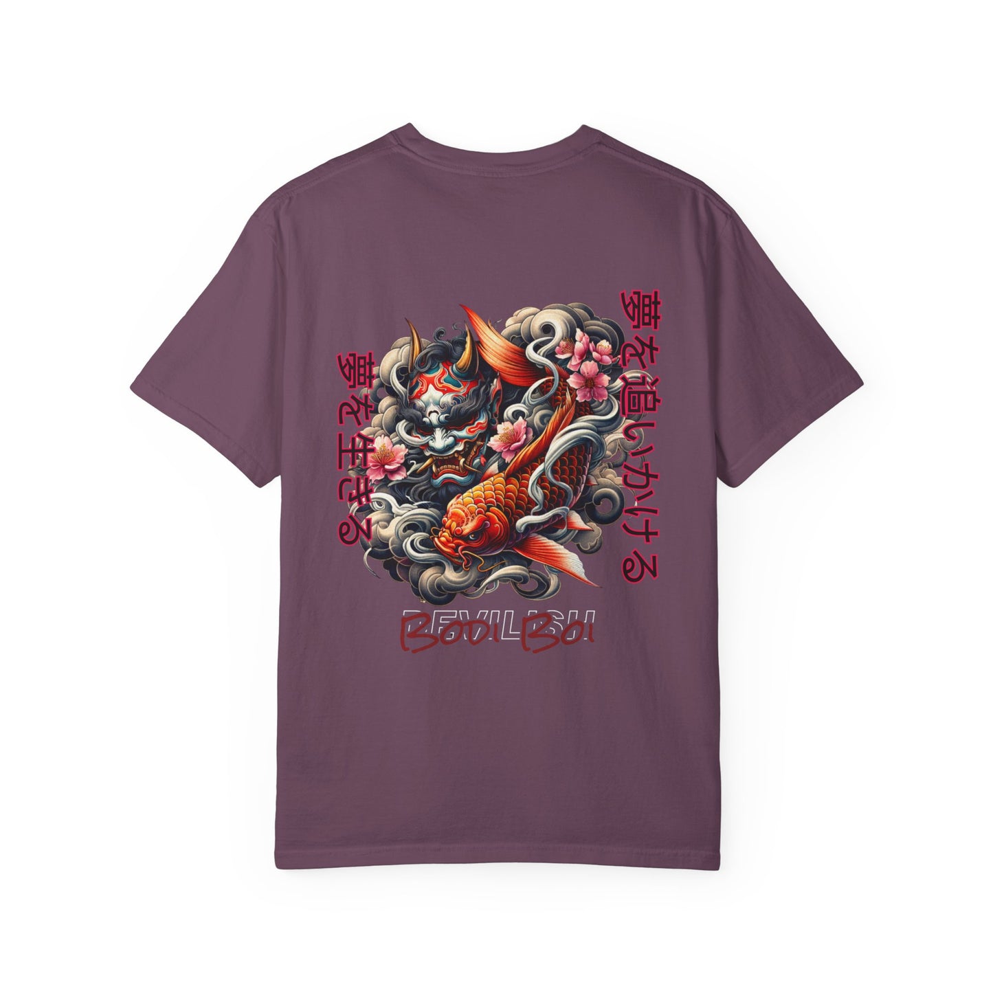 Trendy Unisex Graphic T-Shirt featuring Koi Fish Design, Casual Wear, Gift for Nature Lovers, Birthday Present, Summer Style