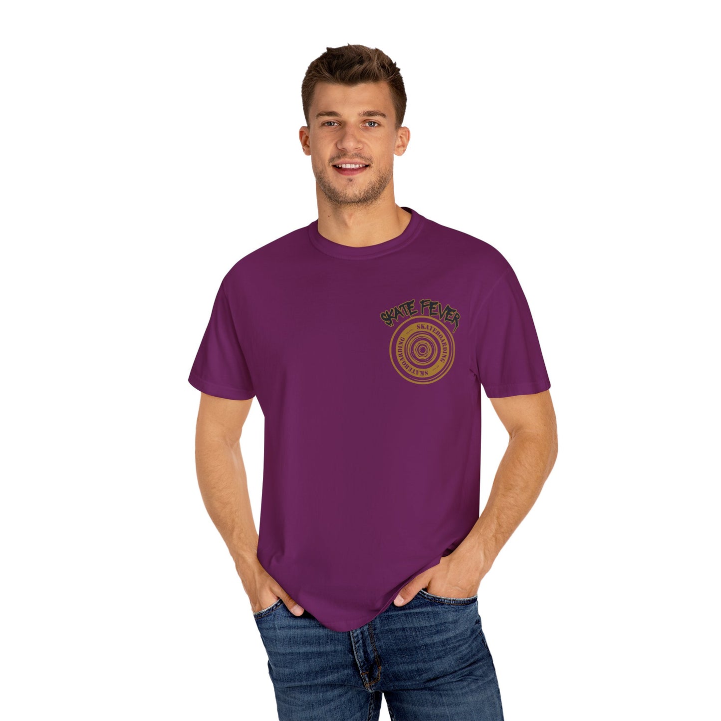 Skate Fever T-Shirt for Skate Enthusiasts, Unisex Tee, Casual Streetwear, Graphic Tee, Perfect Gift for Skaters
