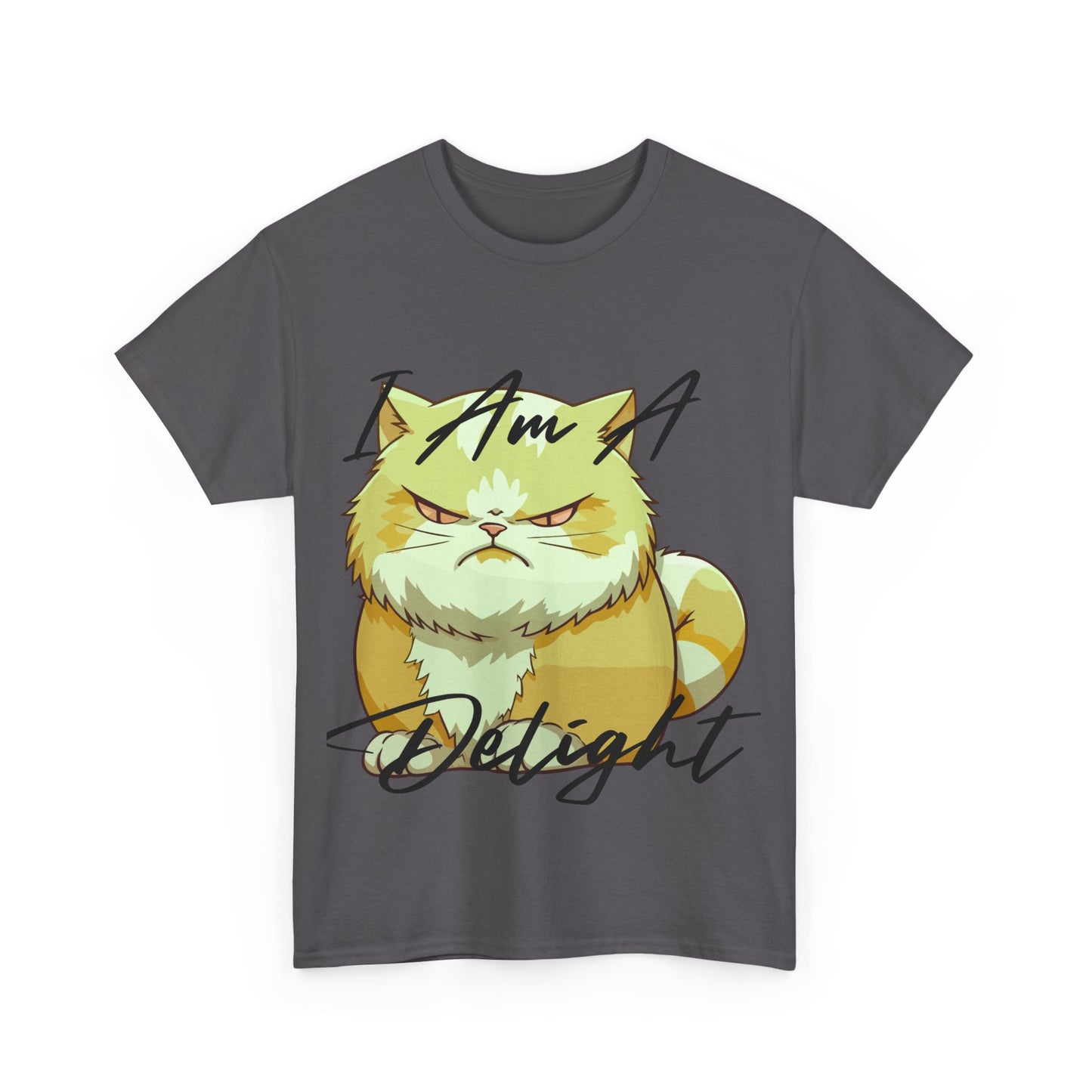 Funny Cat I'm a delight T-Shirt for Animal Lovers, Comfortable Cotton Tee, Gift for Cat Owners, Perfect for Casual Wear, I Am A Delight Tee, Gift [...]