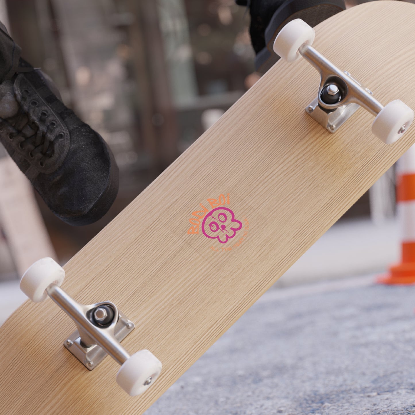 Bold Bodi Boi Transparent Outdoor Sticker - Perfect for Laptops, Water Bottles, Skateboards, Car Decals, Gifts