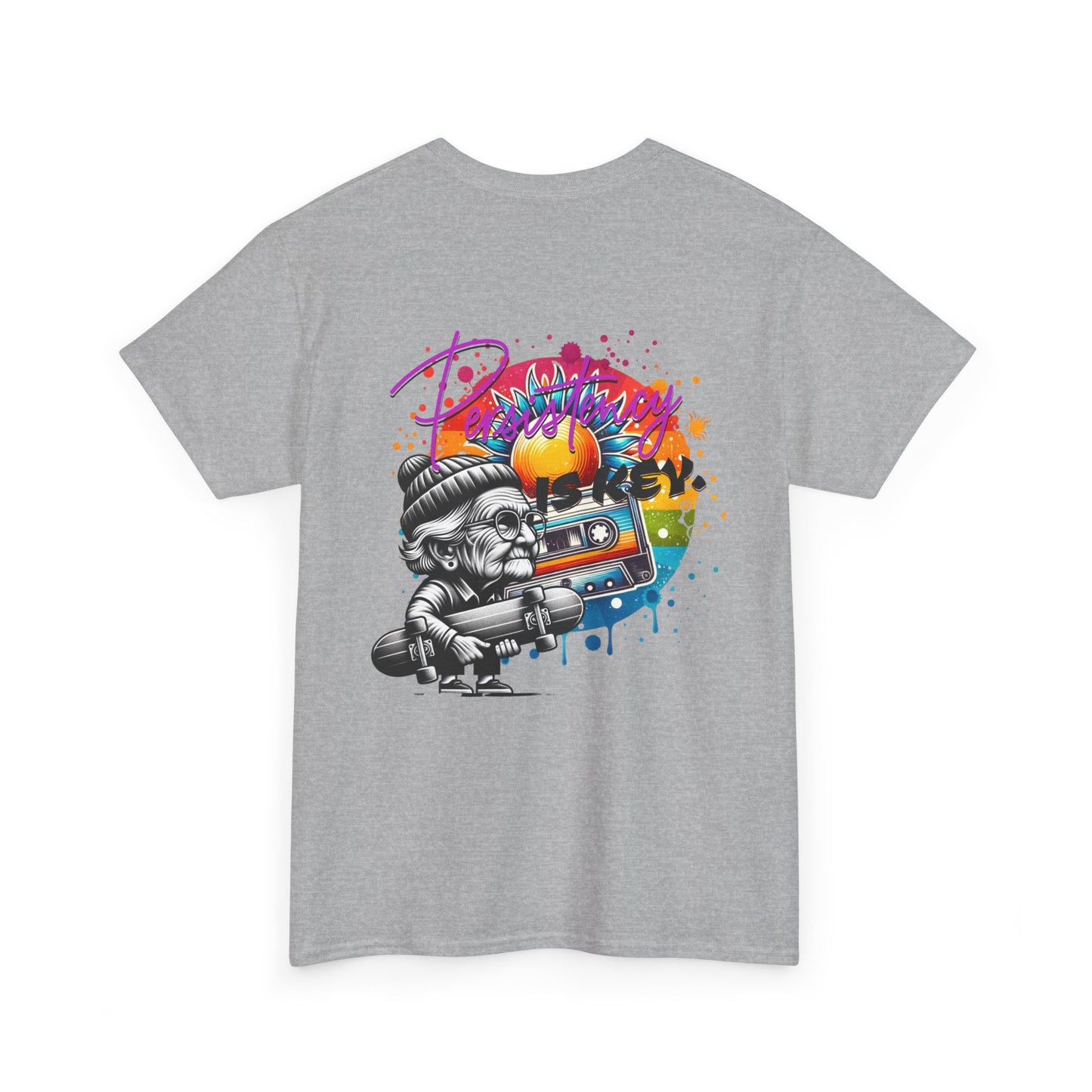 Graffiti Style Unisex Tee, Street Art Shirt, Urban Fashion Top, Casual Wear Gift, Music Lover's T-shirt