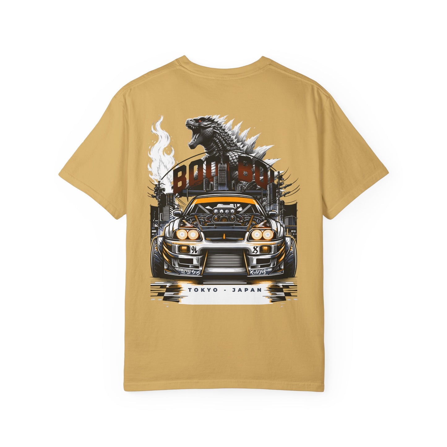 Tokyo-Inspired Unisex T-Shirt, Bodi Boi Car Design, Casual Wear, Gift for Car Lovers, Unique Graphic Tee, Streetwear Fashion, Retro Style