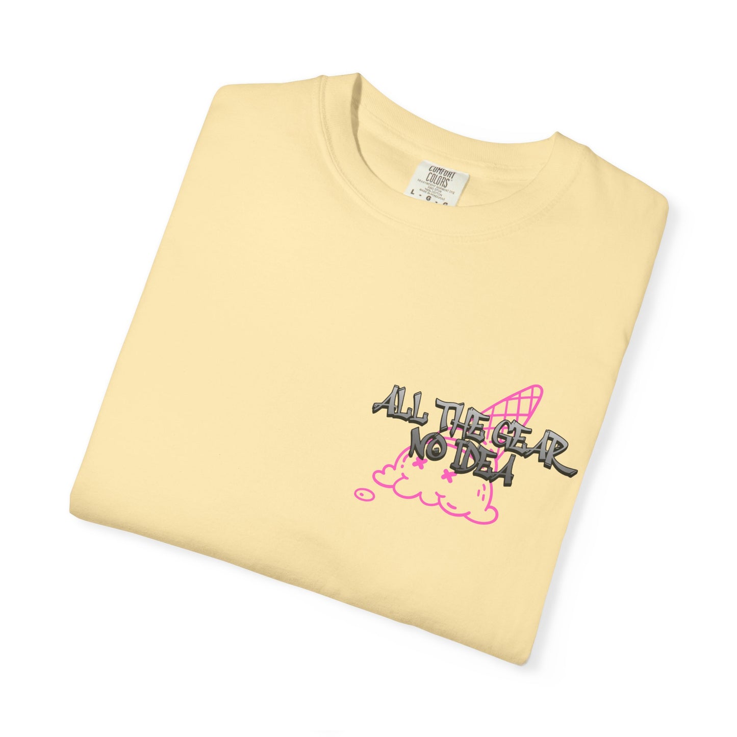 Skateboard Vibes Unisex T-Shirt | Streetwear Style, Casual Tee, Graphic Tee, Gift for Skaters, All the Gear No Idea