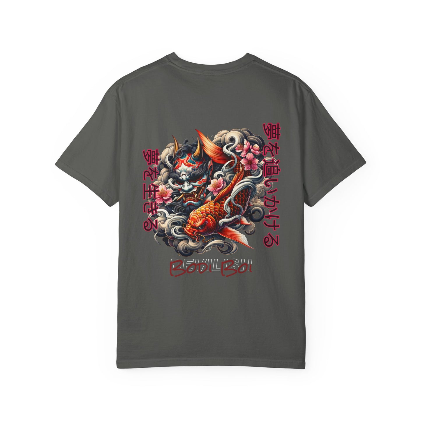 Trendy Unisex Graphic T-Shirt featuring Koi Fish Design, Casual Wear, Gift for Nature Lovers, Birthday Present, Summer Style