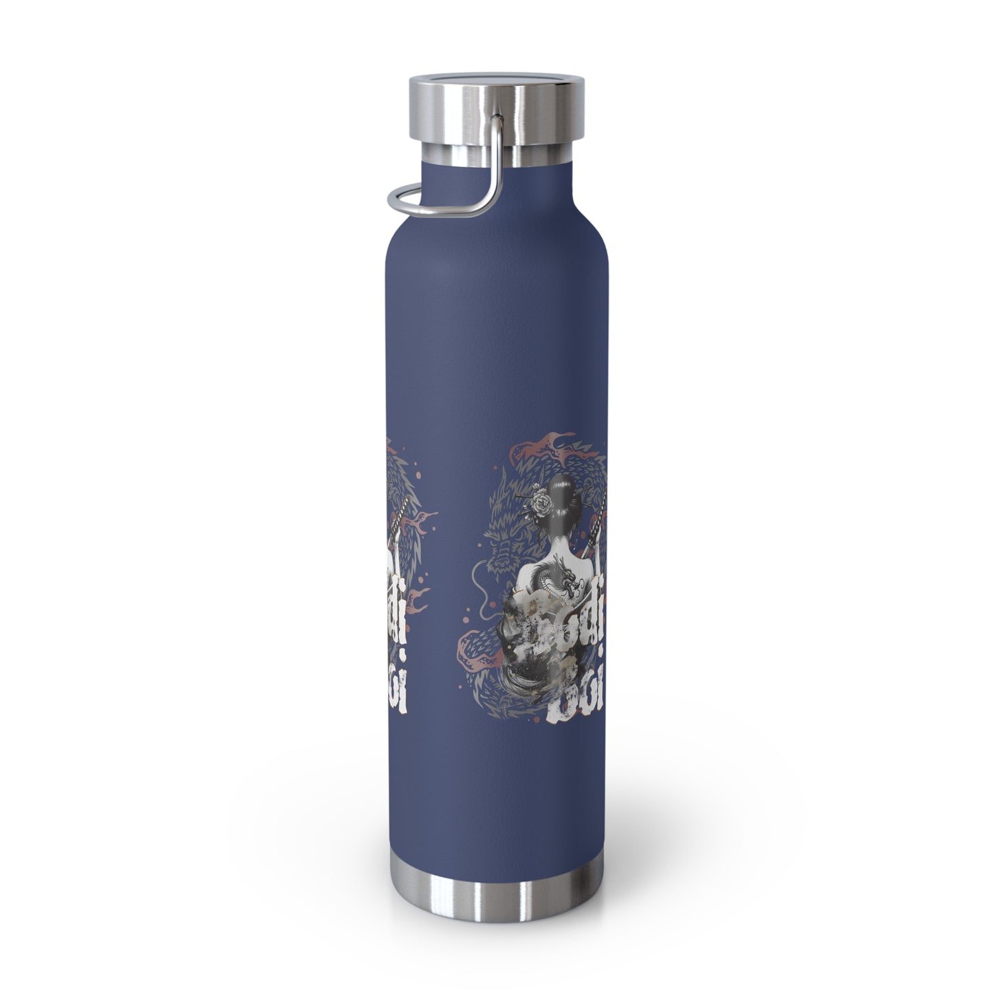 Stylish Insulated Water Bottle, Eco-friendly Drinkware, Stainless Steel Travel Flask, Perfect Gift for Adventurers, Unique Art Design