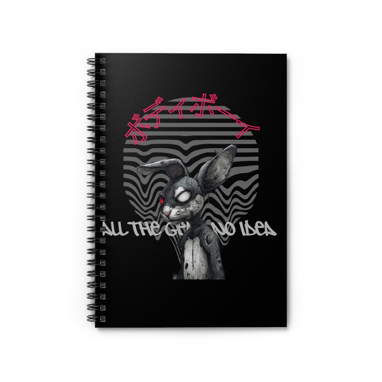 Dark Fantasy Spiral Notebook - Unique Notebook for Artists, Creatives, Journaling, Sketching, Gifts, Planning, Inspiration