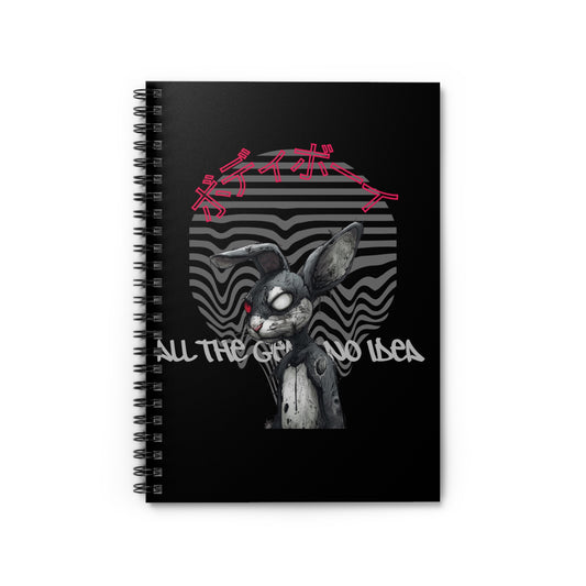 Dark Fantasy Spiral Notebook - Unique Notebook for Artists, Creatives, Journaling, Sketching, Gifts, Planning, Inspiration