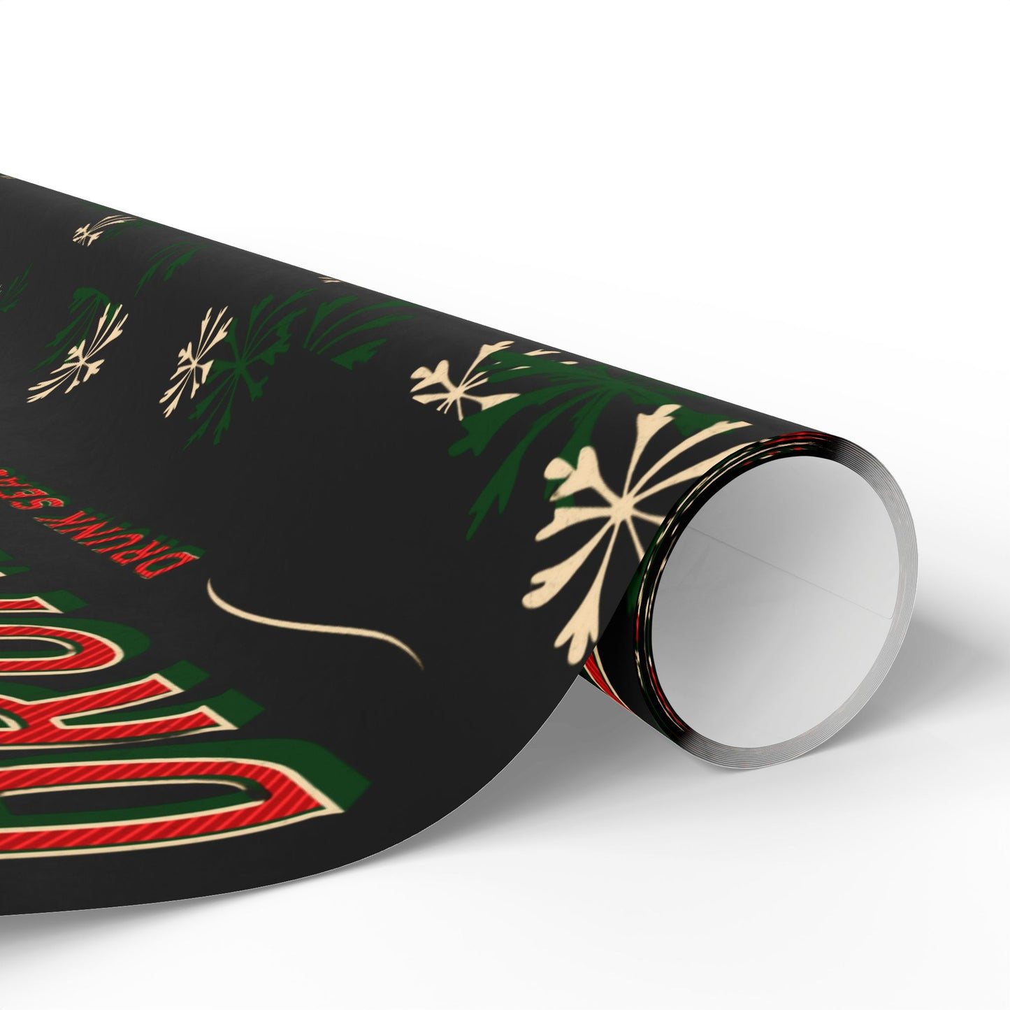 Festive Wrapping Paper Roll, Holiday Gift Wrap, Christmas Wrapping, Seasonal Paper, Eco-Friendly Gift Packaging