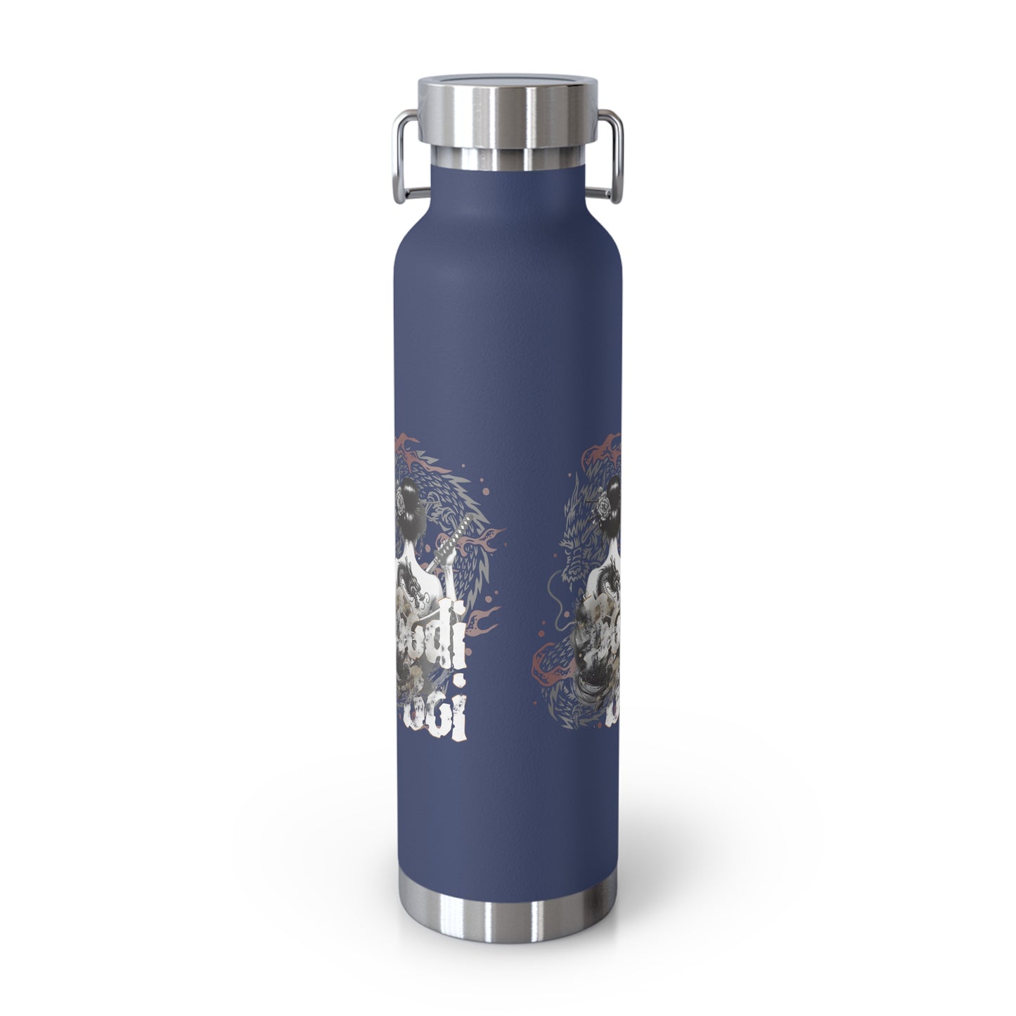 Stylish Insulated Water Bottle, Eco-friendly Drinkware, Stainless Steel Travel Flask, Perfect Gift for Adventurers, Unique Art Design