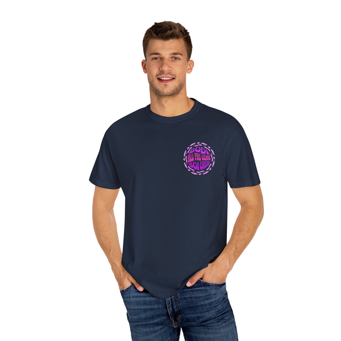 Bold Vibe Unisex Garment-Dyed T-Shirt - Edgy Skate Life Design, Casual Wear, Streetwear, Gift for Skaters, Unique Graphic Tee