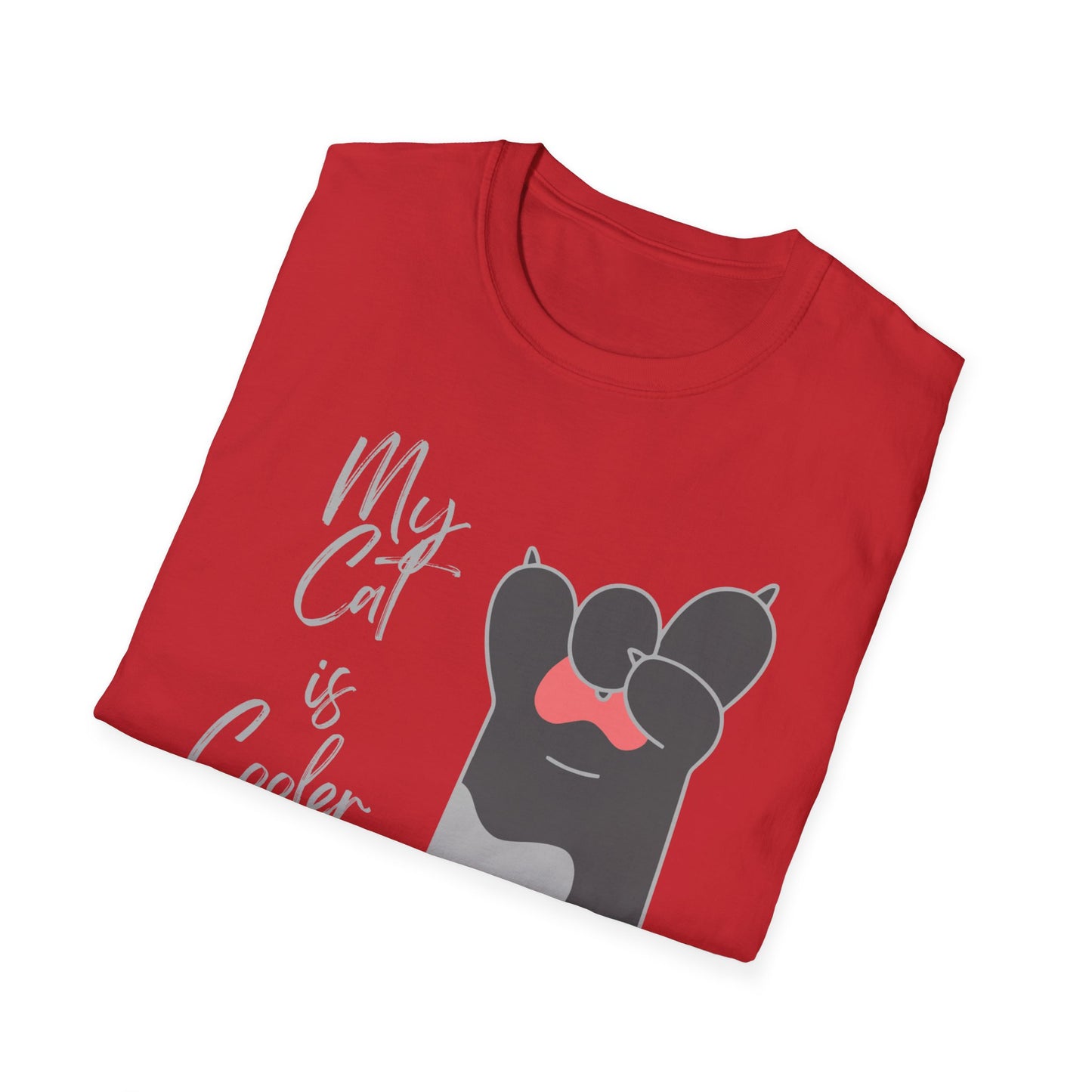 Cat Lover my cat is cooler Unisex T-Shirt: My Cat is Cooler Than Yours, Gift for Pet Lovers, Funny Cat Tee, Animal Lover Apparel, Birthday Gift