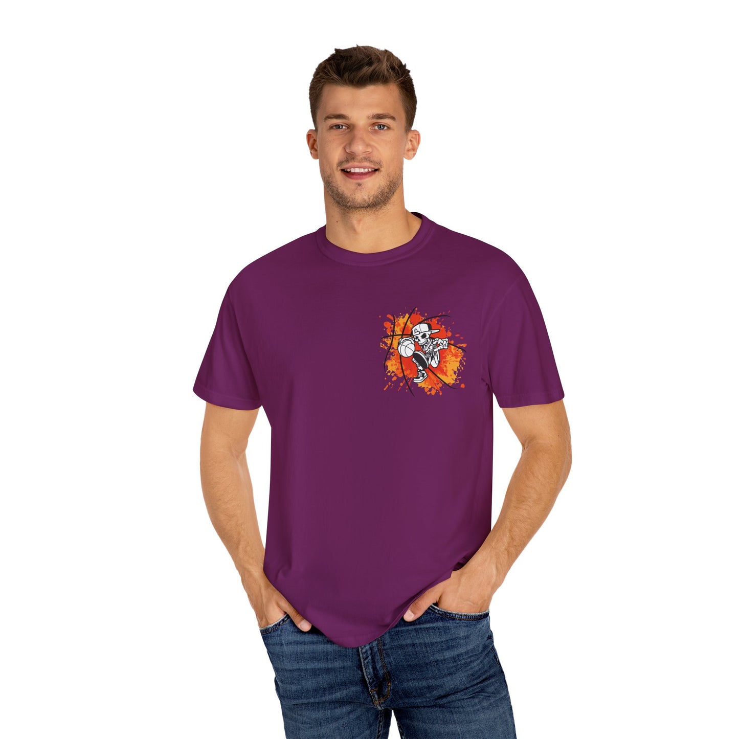 Living the Dream T-Shirt, Unisex Basketball Tee, Gift for Sports Lovers, Casual Wear, Unique Graphic T-Shirt, Streetwear Fashion
