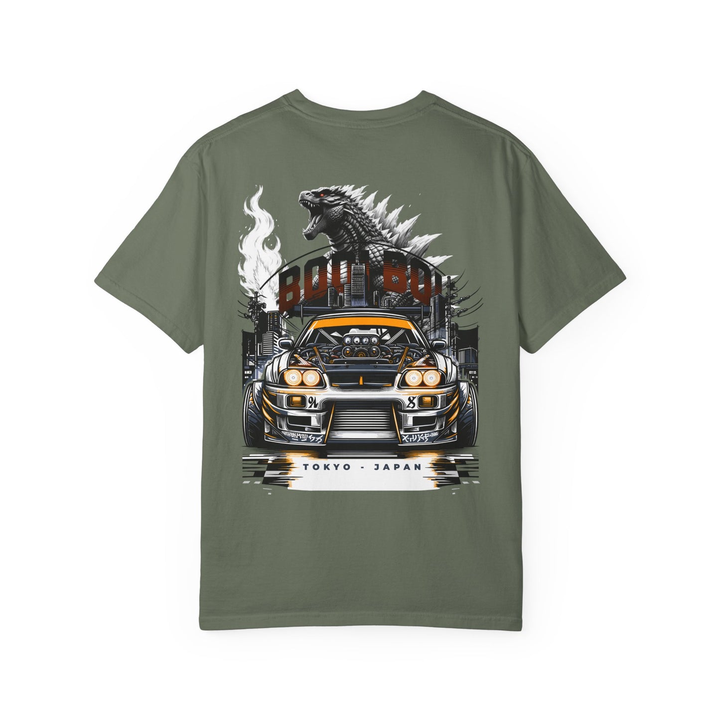 Tokyo-Inspired Unisex T-Shirt, Bodi Boi Car Design, Casual Wear, Gift for Car Lovers, Unique Graphic Tee, Streetwear Fashion, Retro Style