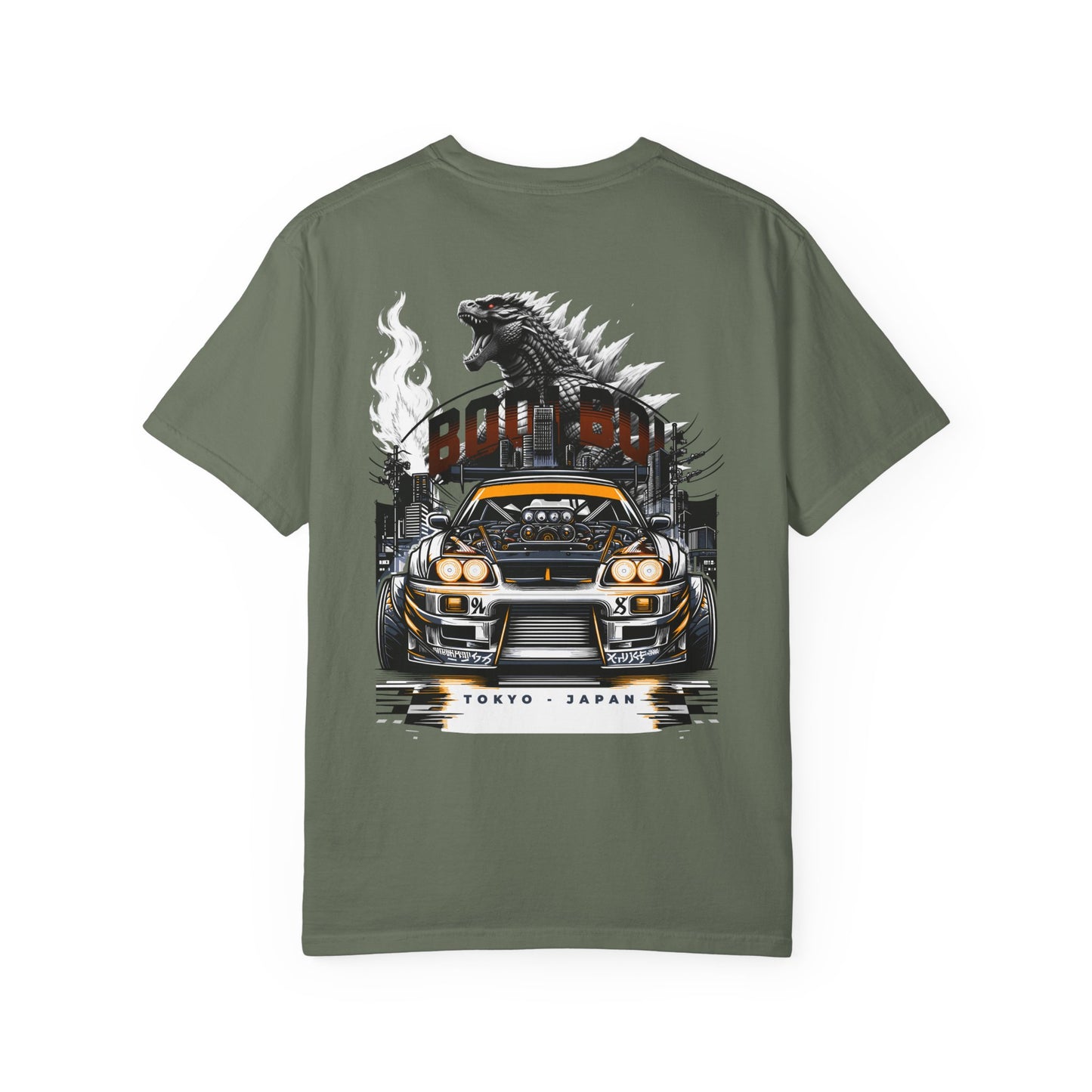 Godzilla Graphic Unisex T-Shirt, Retro Car T-Shirt, Tokyo Japan T-Shirt, Casual Tee Shirt, Unisex Fashion Tee, Stylish Streetwear