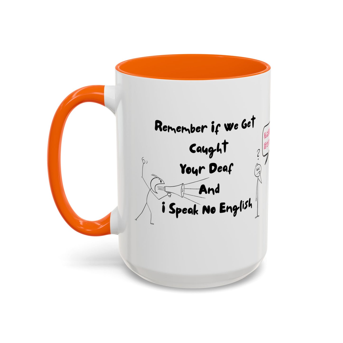 Humorous Accent Coffee Mug, Funny Gift for Language Lovers, Quirky Tea Mug, Cute Coffee Cup, Ideal for Friends, Family, or Students