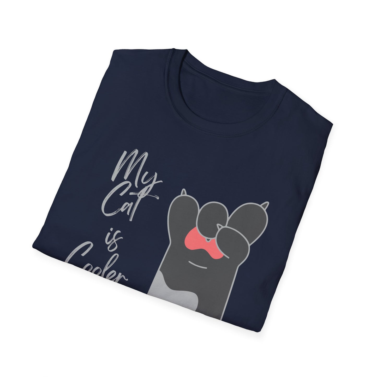 Cat Lover my cat is cooler Unisex T-Shirt: My Cat is Cooler Than Yours, Gift for Pet Lovers, Funny Cat Tee, Animal Lover Apparel, Birthday Gift