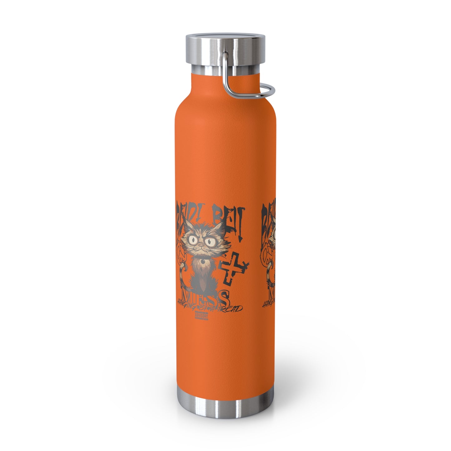 Cute Cat Design Water Bottle, Insulated Copper Flask for Pet Lovers, Fun Gift for Kids, Hydro Bottle for School, Unique Travel Mug, [...]
