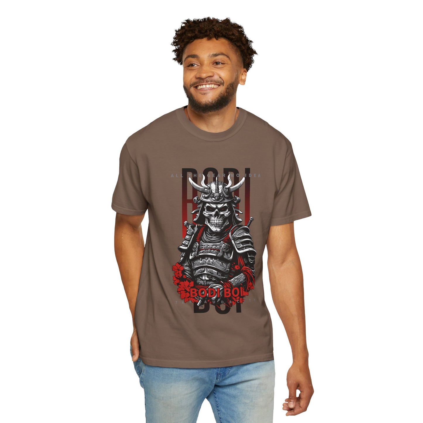 Samurai Graphic T-Shirt - Unisex Tee for Anime Lovers, Cool Gift for Birthdays, Unique Style for Everyday Wear, Graphic Tee