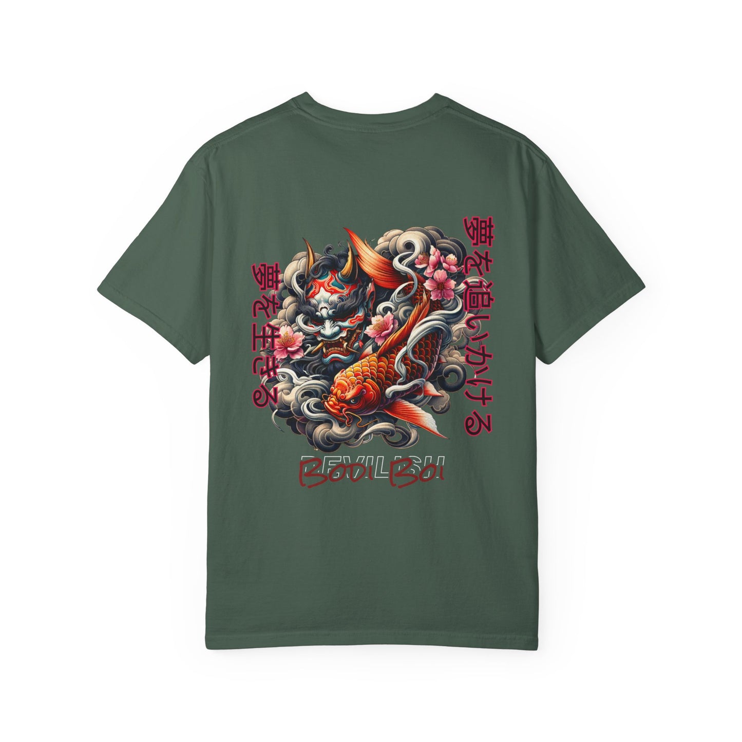 Trendy Unisex Graphic T-Shirt featuring Koi Fish Design, Casual Wear, Gift for Nature Lovers, Birthday Present, Summer Style