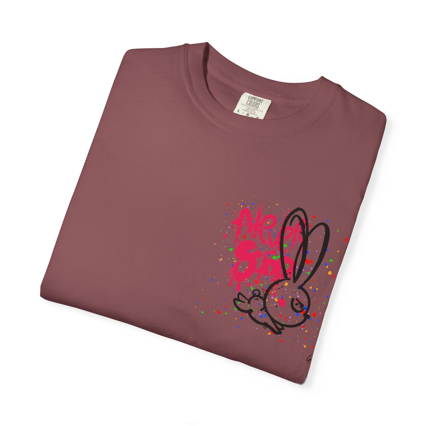 Whimsical Graphic Tee for Fun-Loving Souls, Cute Bunny & Bear Design, Unisex T-Shirt, Casual Wear, Gift for Kids & Teens