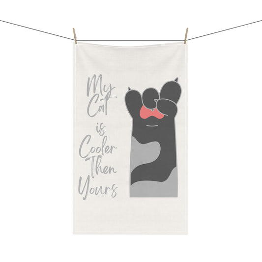 Whimsical Cat Tea Towels, Funny Kitchen Decor, Gift for Cat Lovers, Home Accessories, Pet-Themed Gifts, Kitchen Towels