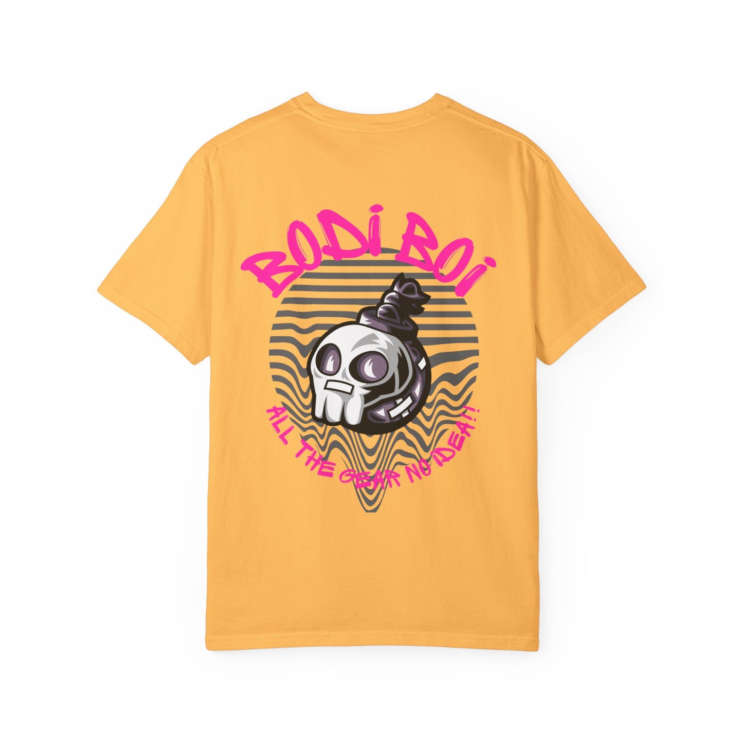 Bodi Boi Skull Graphic Unisex T-Shirt | Edgy Streetwear, Gothic Tee, Gift for Him, Halloween Apparel, Casual Wear