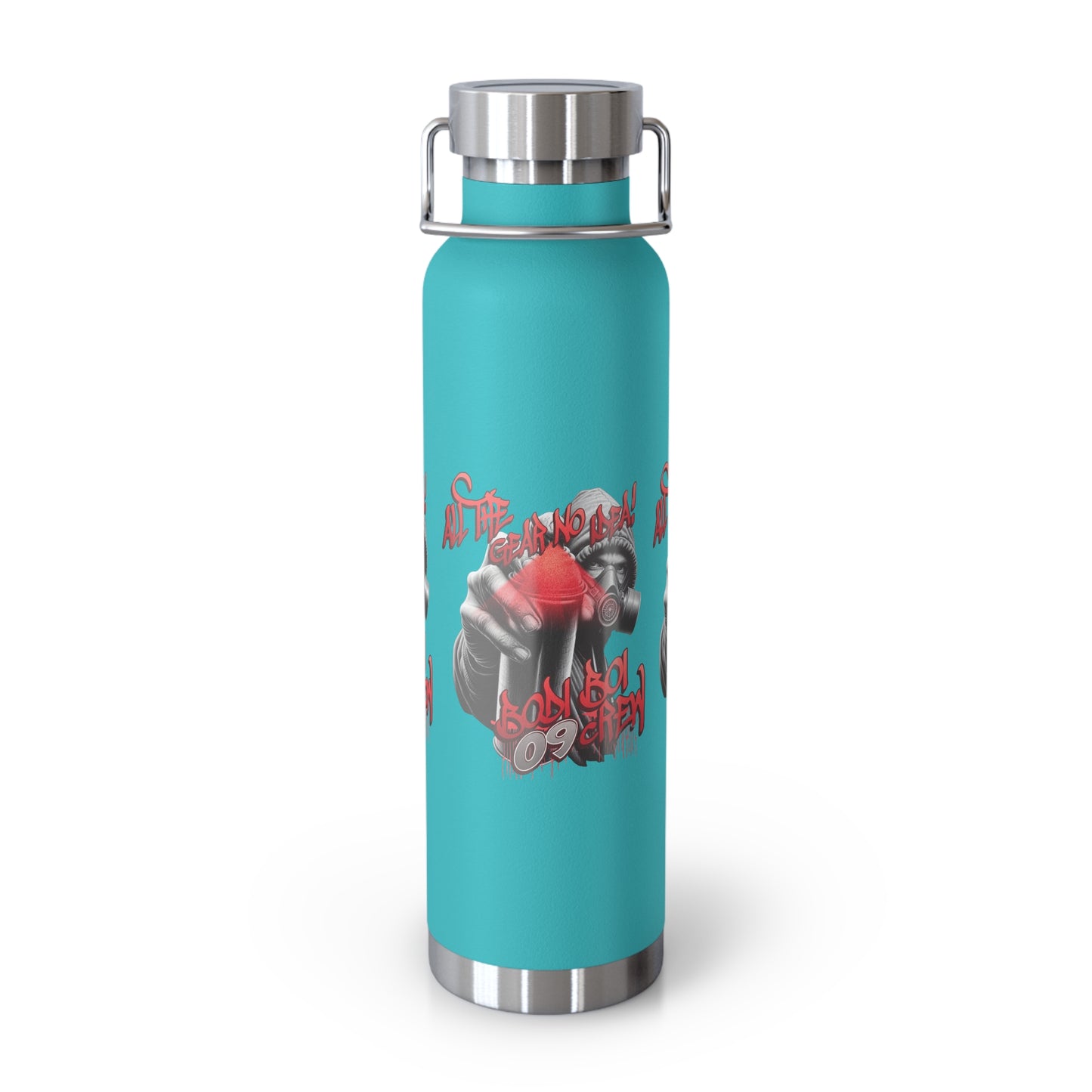 Stylish Insulated Water Bottle with Motivational Design, 22oz, Fitness Hydration, Gym Gear, Eco-Friendly Gift, Inspirational Water Bottle