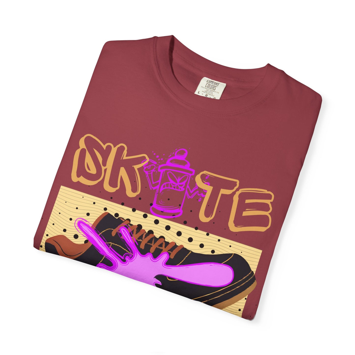 Unisex Skate-Inspired T-Shirt, Streetwear Tee, Graphic Apparel, Casual Wear, Gift for Skaters, Urban Style Shirt