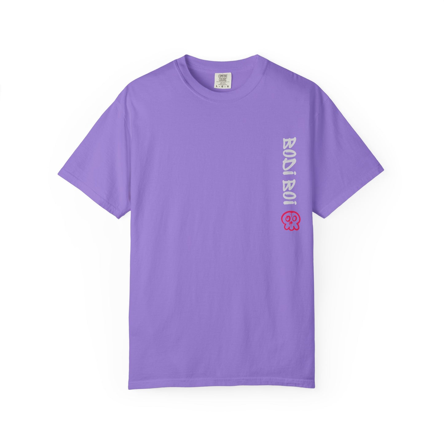 Garment-Dyed Unisex T-Shirt with Bold Koi Design, Trendy Streetwear, Gift for Casual Wear, Unique Graphic Tee, Perfect for Summer Vibes