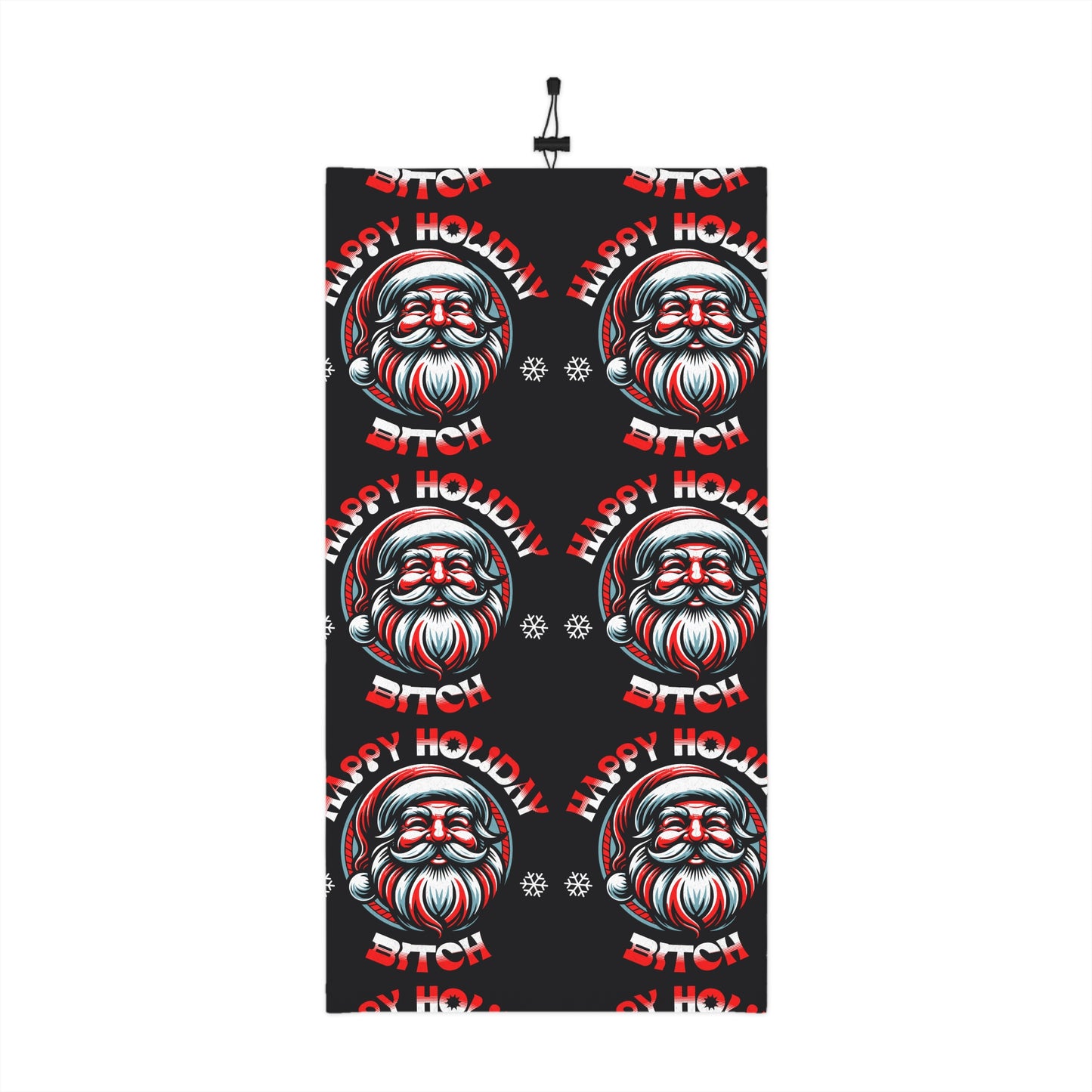 Festive Winter Neck Gaiter, Funny Holiday Gift, Christmas Accessories, Warm Face Covering, Winter Sports Gear