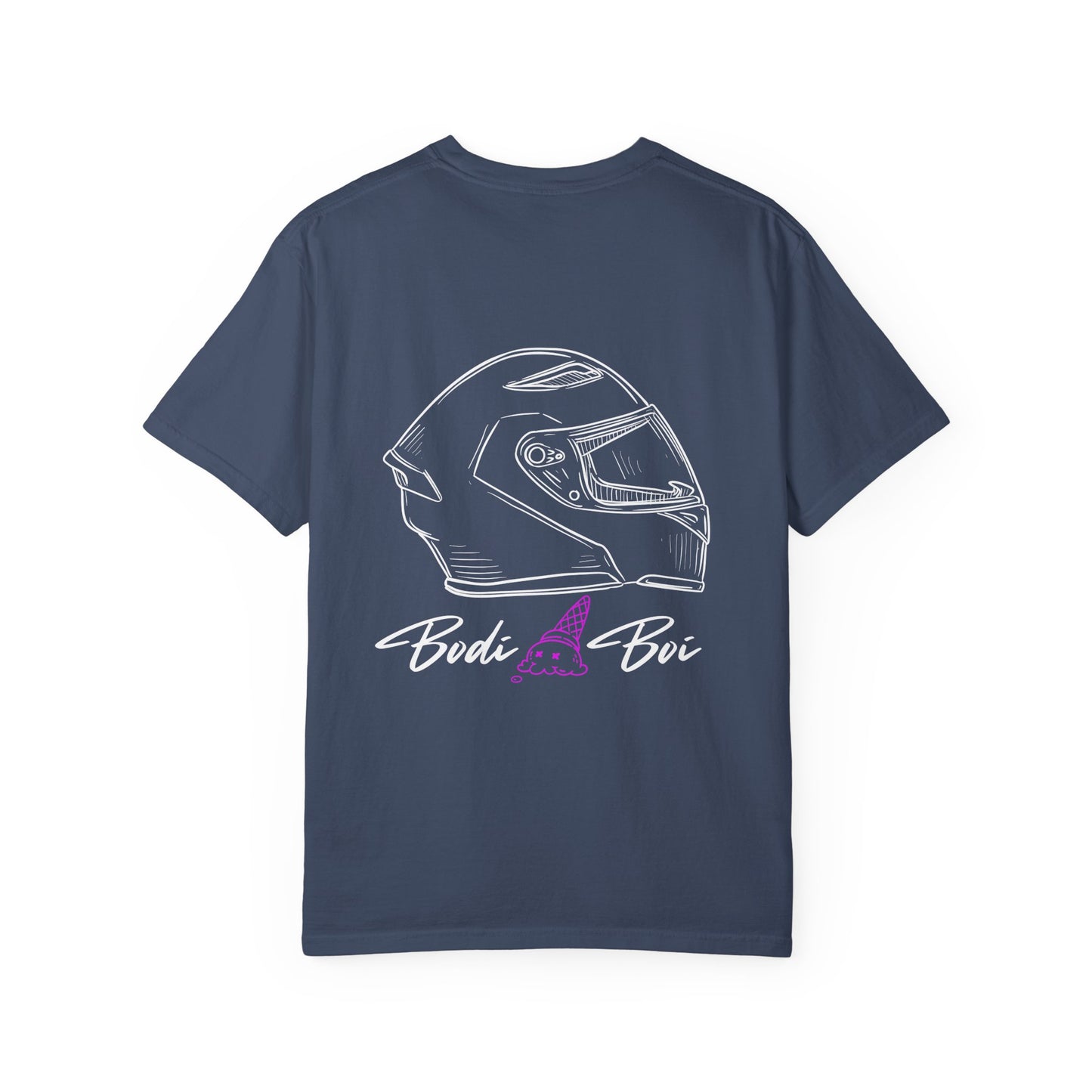 Unisex Garment-Dyed T-Shirt with Bodi Boi Design | Casual Wear, Gift for Motorcyclists, Unique Graphic Tee, Birthday Present, [...]