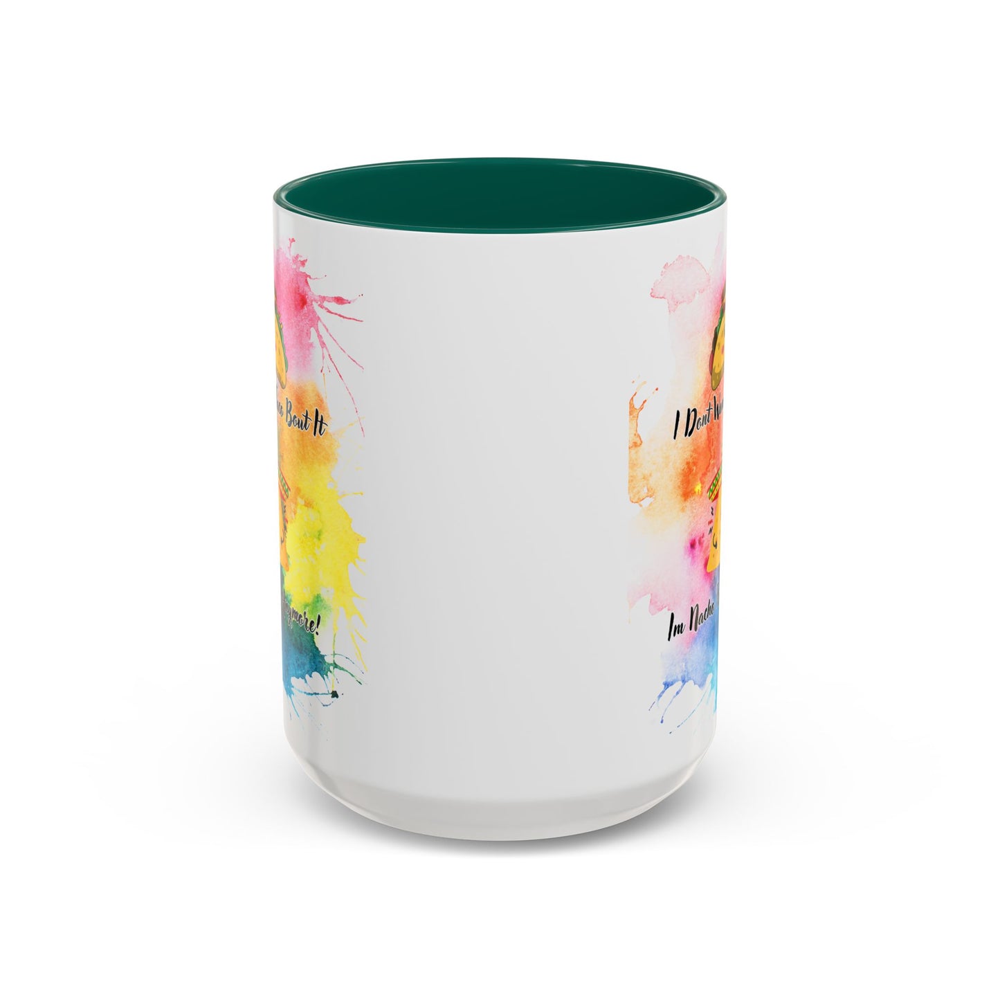 Colorful Mugs - Nacho Friend Fun Coffee Cup for Taco Lovers, Gift for Friends, Vibrant Ceramic Cup, Cute Drinkware for Celebrations, Unique,