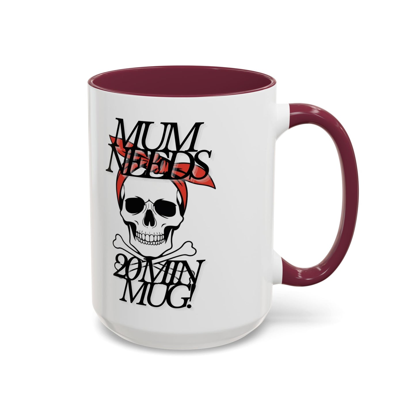 Pirate-Themed Coffee Mug, Fun Gift for Moms, 11oz and 15oz Sizes, Perfect for Birthdays, Mother's Day, and Holidays, Unique Kitchen Decor