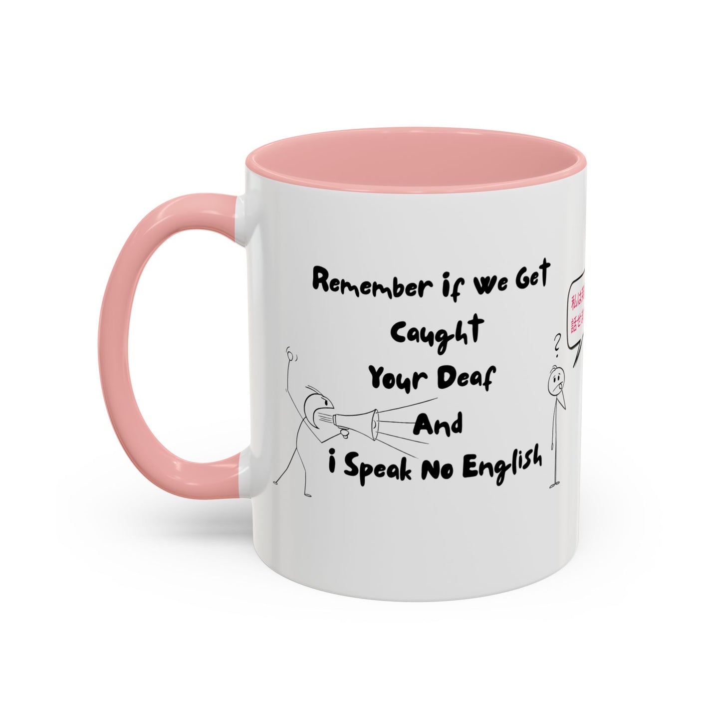 Humorous Accent Coffee Mug, Funny Gift for Language Lovers, Quirky Tea Mug, Cute Coffee Cup, Ideal for Friends, Family, or Students