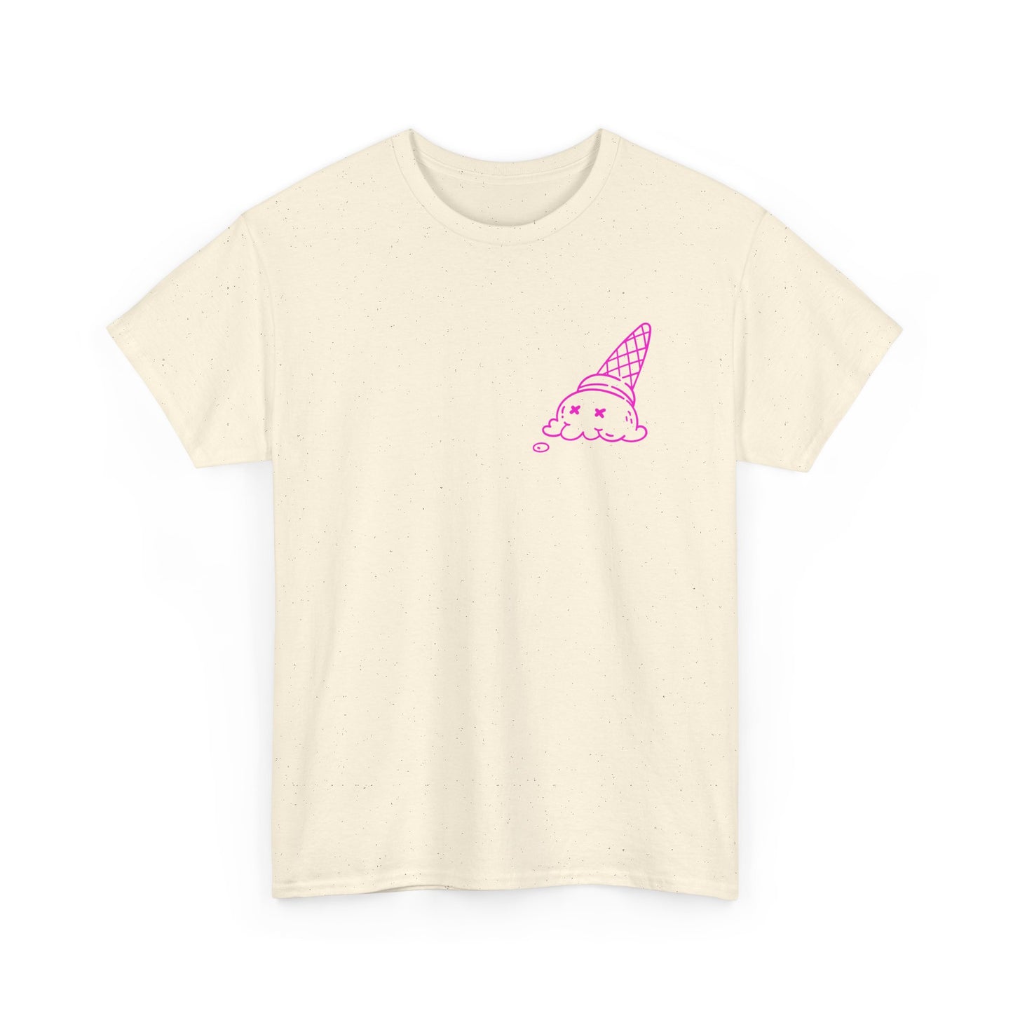 Whimsical Unisex Tee with Dessert Design, Fun Graphic Shirt for Parties, Casual Wear, Gift for Food Lovers, Cute Apparel