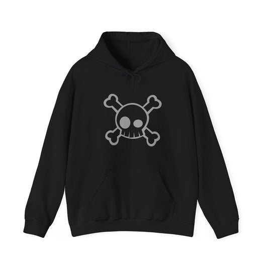 Gothic Skull Hoodie, Halloween Sweatshirt, Street Fashion Gift, Unisex Hooded Apparel, Unique Graphic Pullover