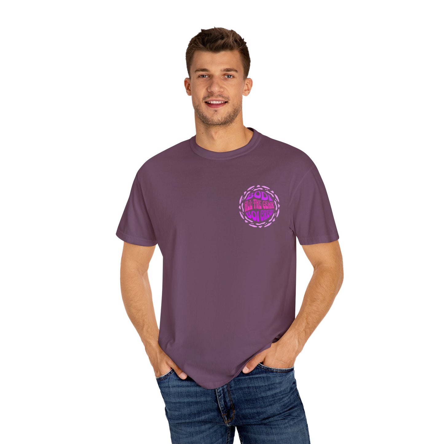 Bold Vibe Unisex Garment-Dyed T-Shirt - Edgy Skate Life Design, Casual Wear, Streetwear, Gift for Skaters, Unique Graphic Tee