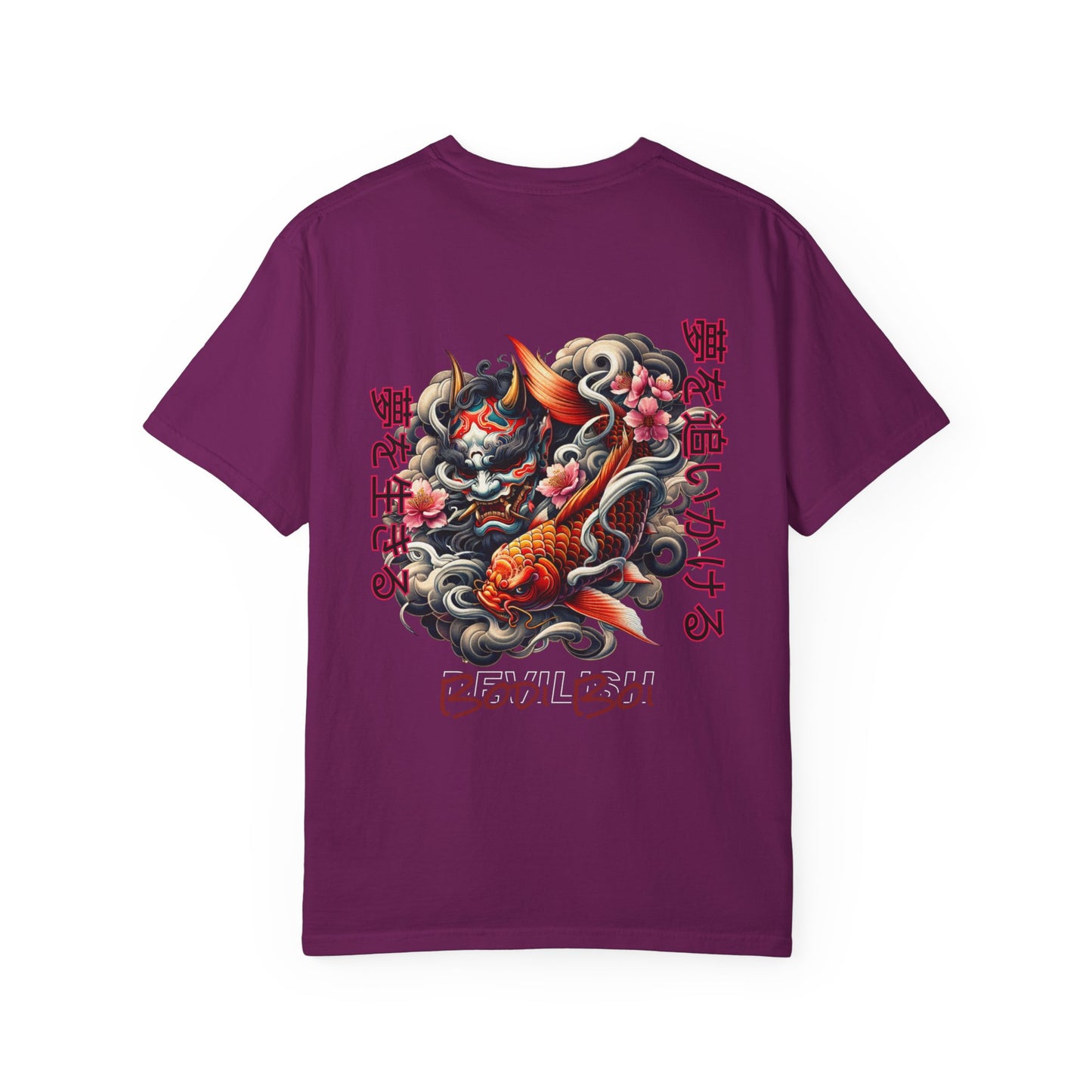 Trendy Unisex Graphic T-Shirt featuring Koi Fish Design, Casual Wear, Gift for Nature Lovers, Birthday Present, Summer Style