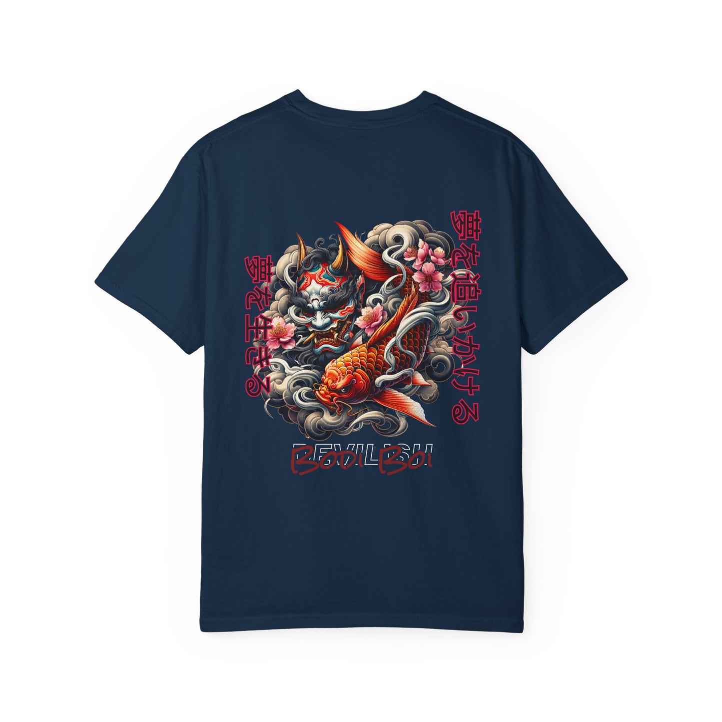 Trendy Unisex Graphic T-Shirt featuring Koi Fish Design, Casual Wear, Gift for Nature Lovers, Birthday Present, Summer Style