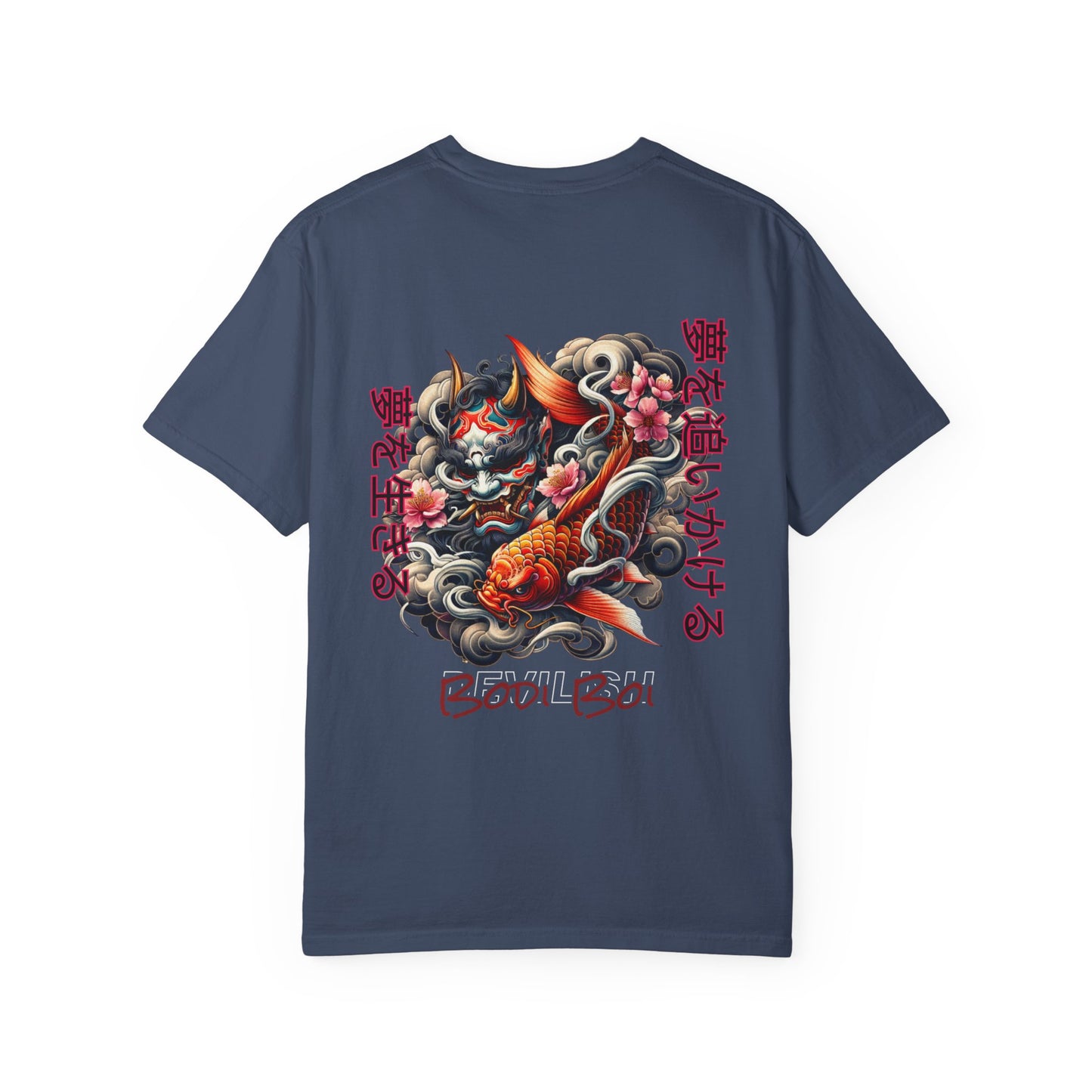 Trendy Unisex Graphic T-Shirt featuring Koi Fish Design, Casual Wear, Gift for Nature Lovers, Birthday Present, Summer Style