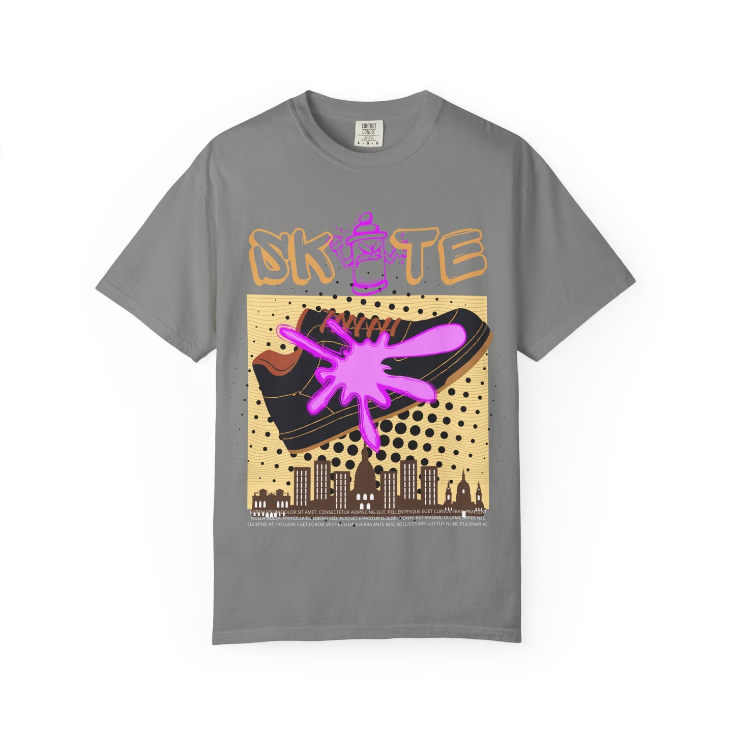 Unisex Skate-Inspired T-Shirt, Streetwear Tee, Graphic Apparel, Casual Wear, Gift for Skaters, Urban Style Shirt