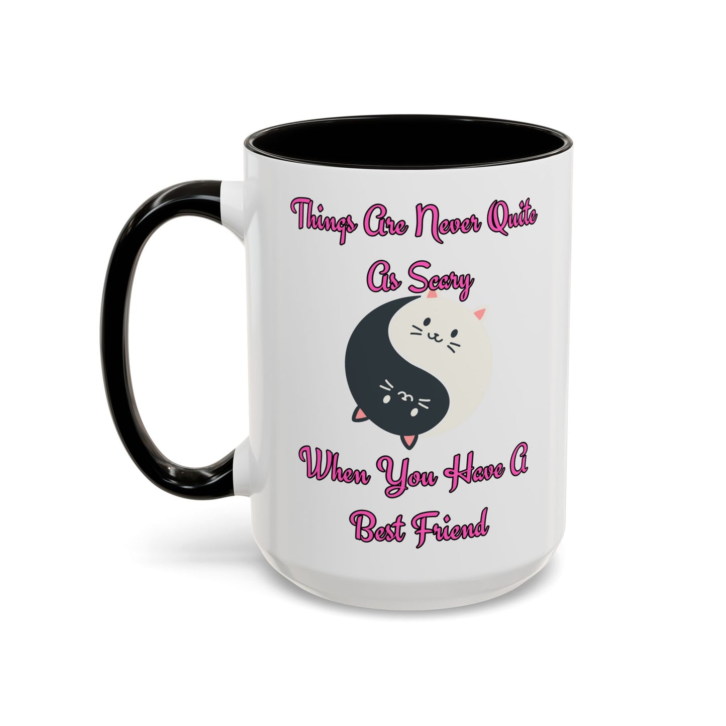 Cute Best Friend Coffee Mug | Colorful Ceramic Mug for Friendship | Gift for Besties, Birthdays, Friendship Day, Cute Mug